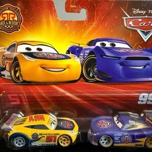 Cars Die-Cast Toy Set - Yellow and Purple